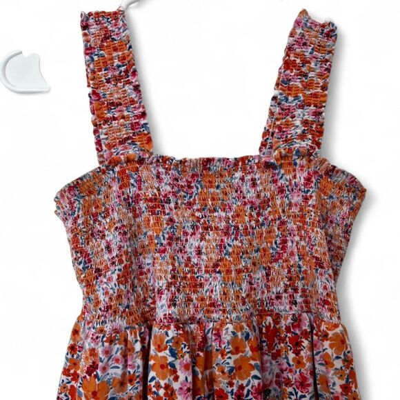 Old Navy multicolored floral maxi dress with pockets Size M - Picture 2 of 5